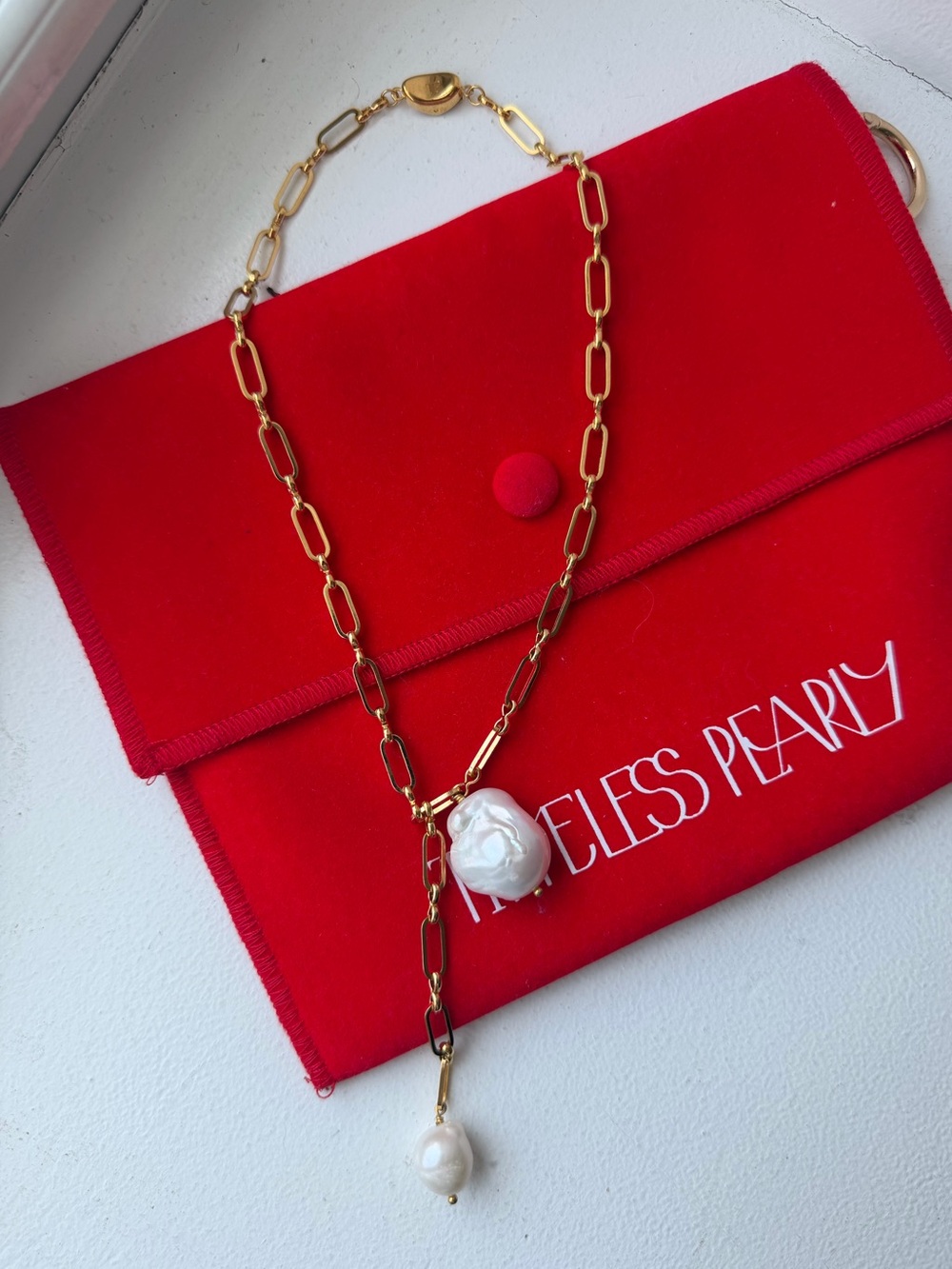 Timeless Pearly Custom Necklace